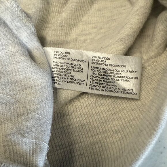 U.S. Polo Assn. Men's Mock Neck Quarter-Zip Pullover, Gray, 3XL - Picture 7 of 9